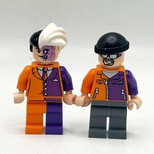 LEGO DC Super Heroes Batman II Two-Face & Henchman Orange & Purple Minifigure